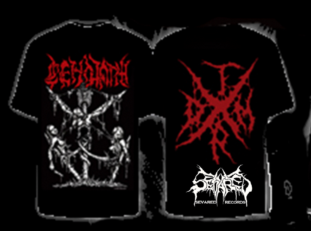 CENOTAPH (TURK)- 3 Corpses RED X-LARGE T-Shirt